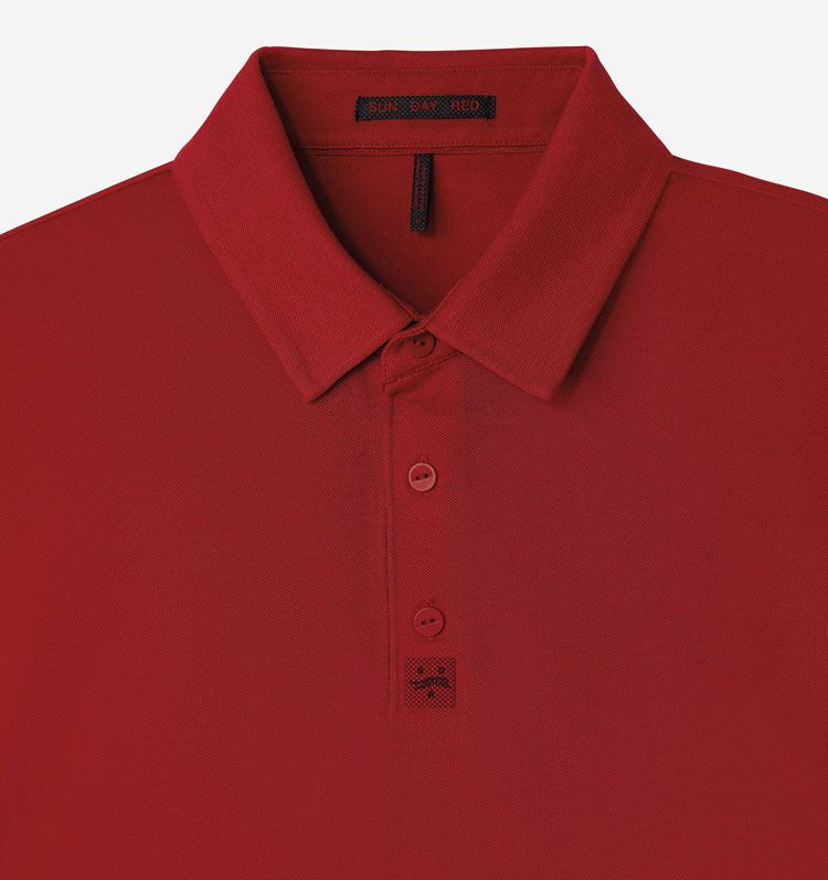 Sun Day Red Slim Cypress Polo